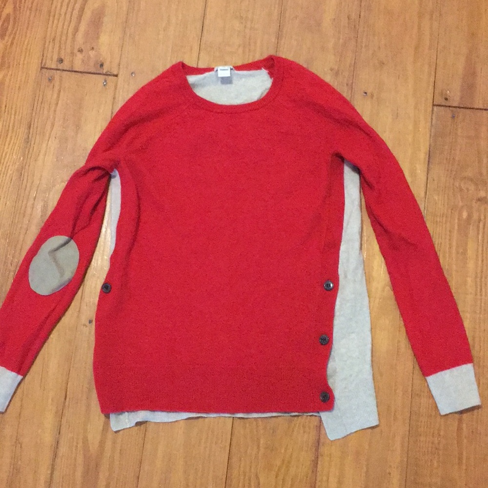 Jcrew wool sweater. Fit runs a little small.